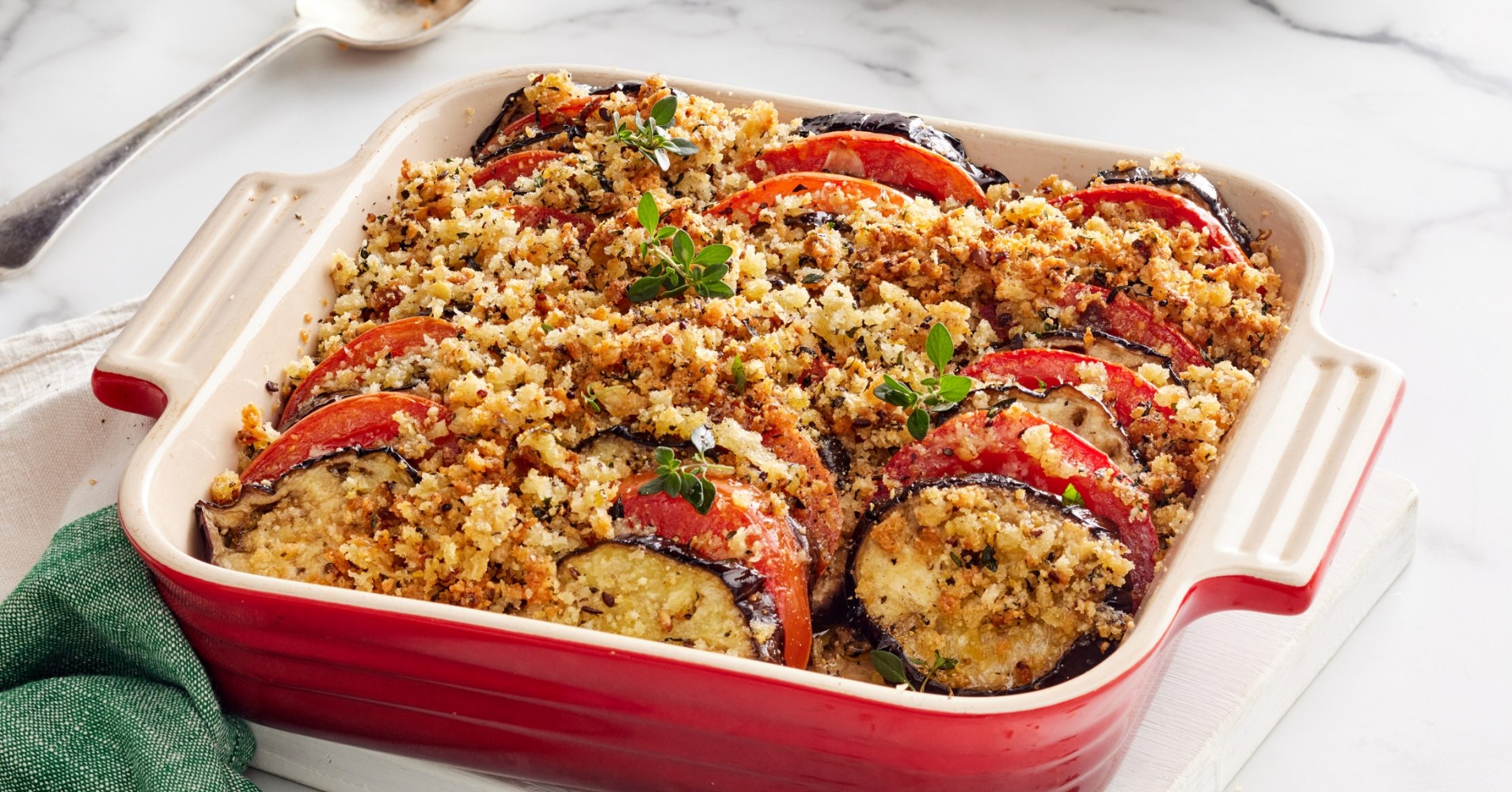 Eggplant Parmesan Gratin Recipe | myfoodbook