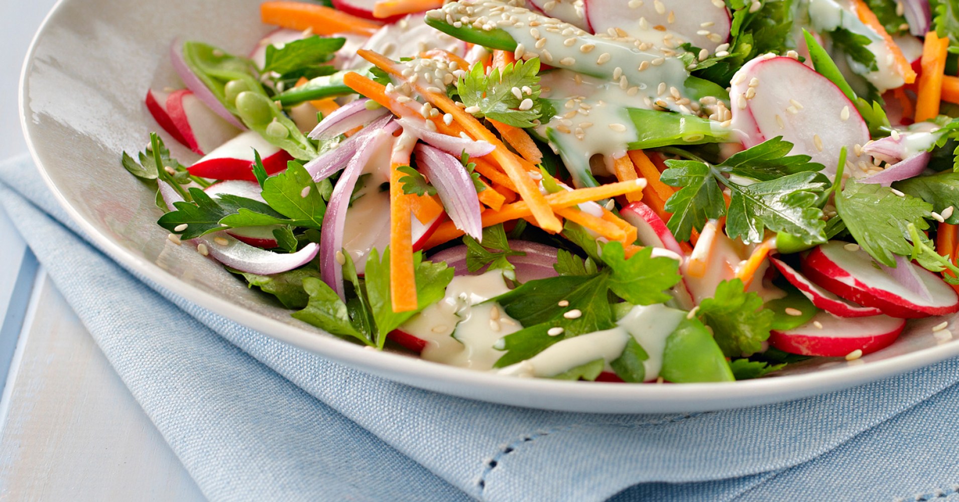 Parsley Slaw Recipe | myfoodbook