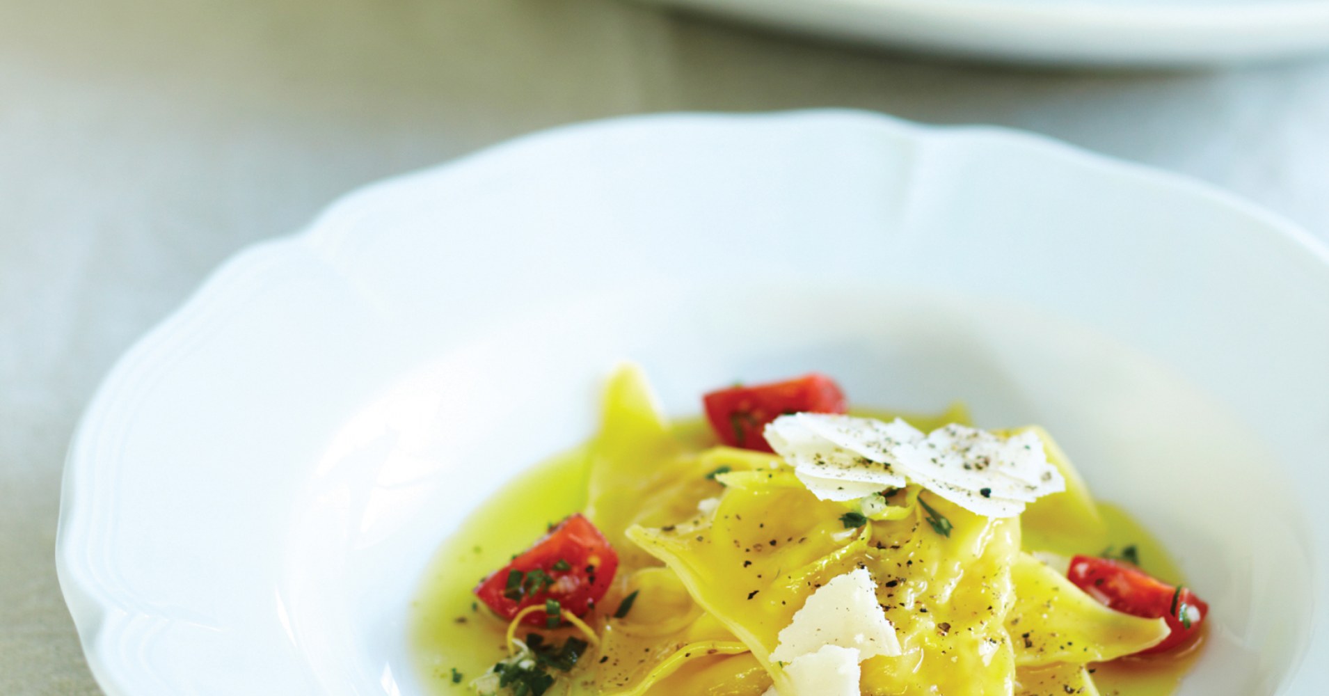 Ravioli of Josephine Pear and Mascarpone Recipe | myfoodbook