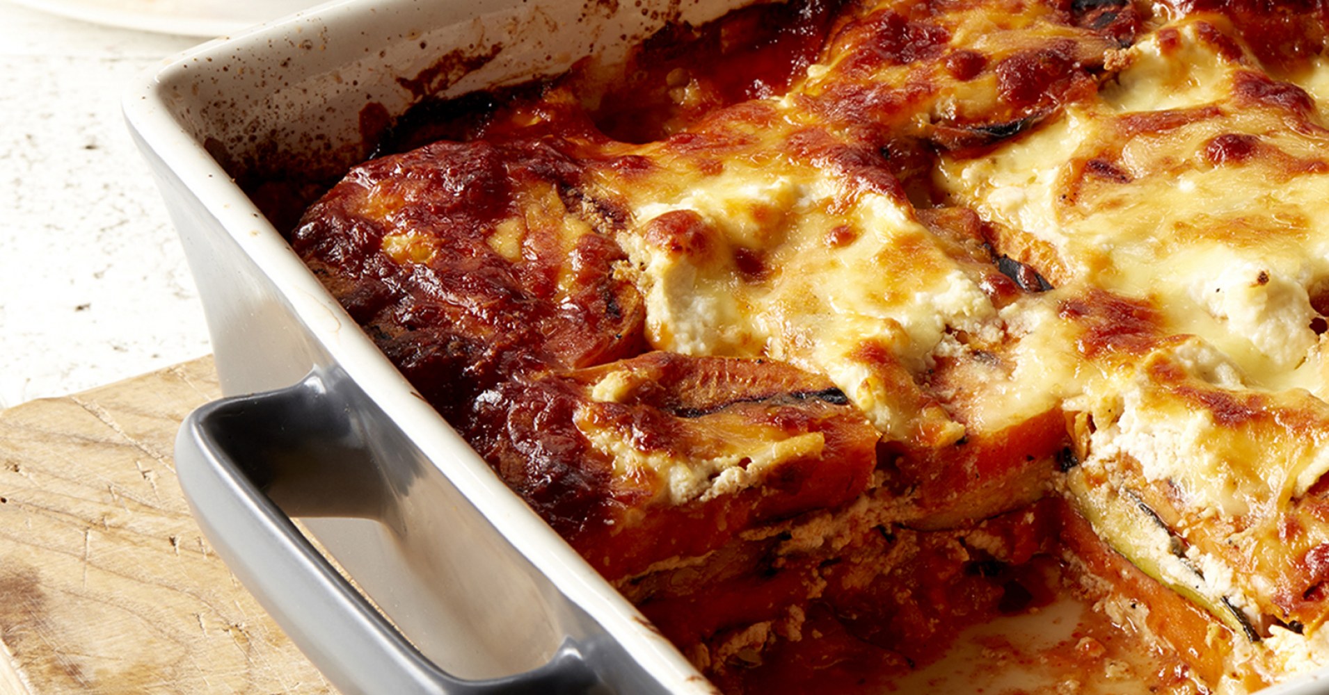 Zucchini and Sweet Potato Lasagne Recipe | myfoodbook | The best sweet potato lasagne