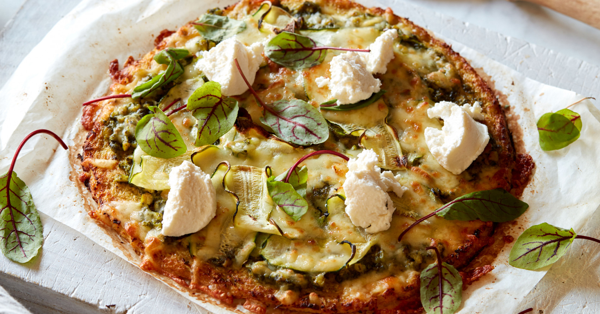 Cauliflower pizza crust Recipe | myfoodbook | How to make cauliflower pizza crust