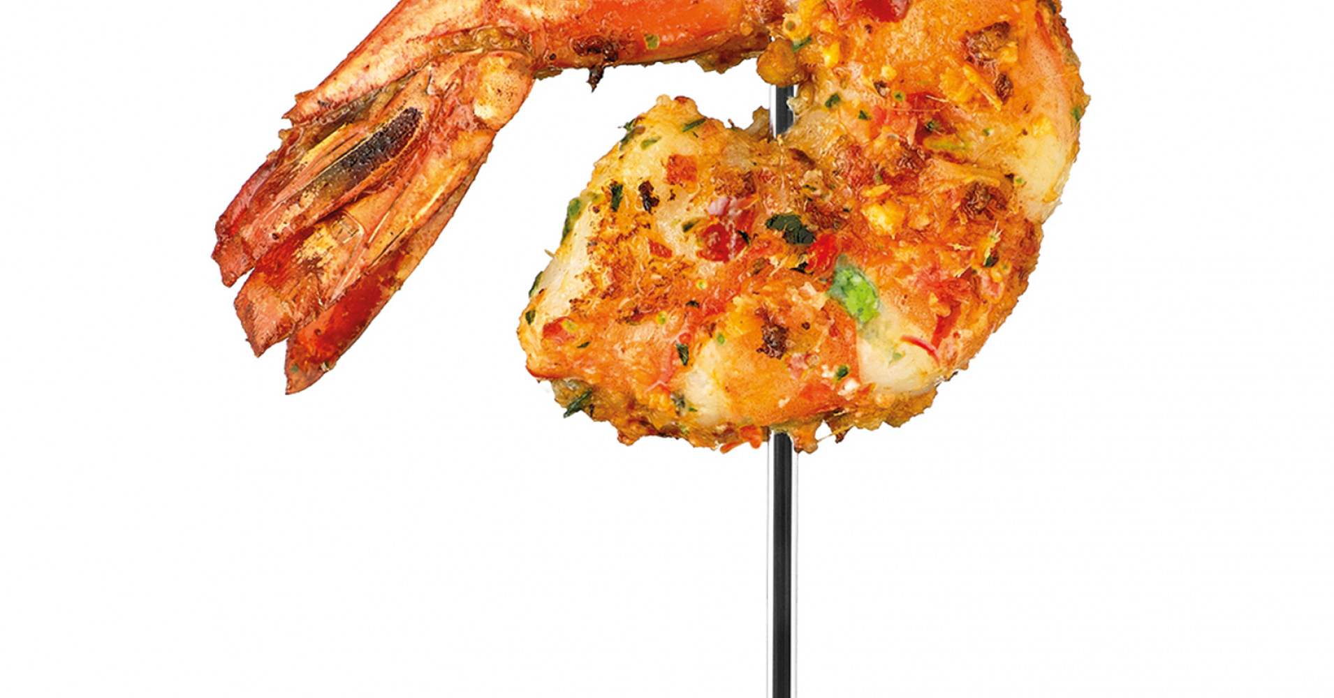 Red Curry Prawn Skewers Recipe | myfoodbook