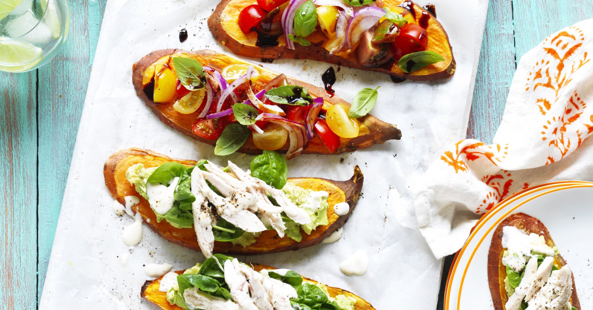 Sweet Potato Toast Toppers Recipe | myfoodbook | How to make sweet potato toast