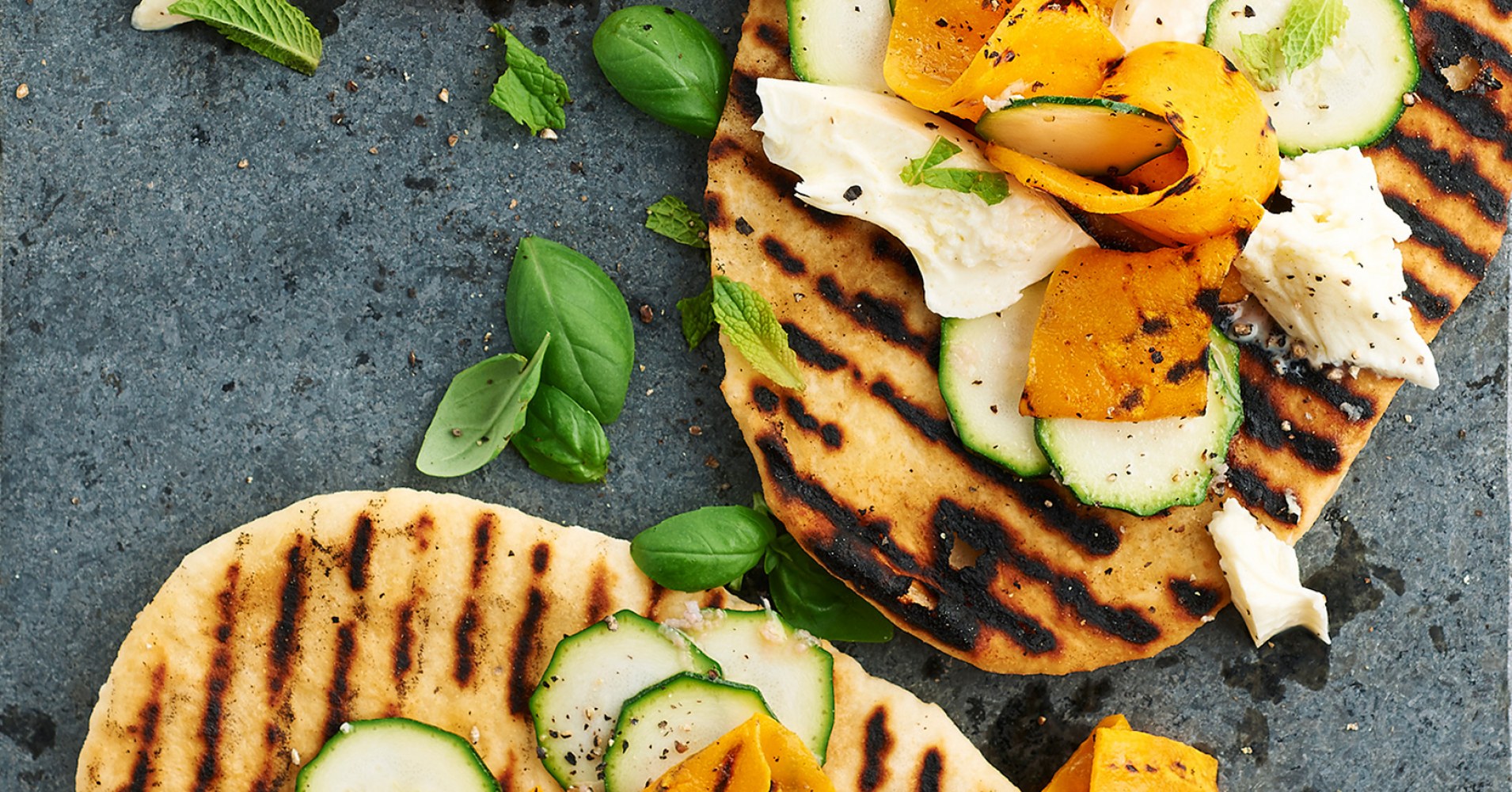 Easy Flatbread Recipe | myfoodbook | BBQ Bread recipes