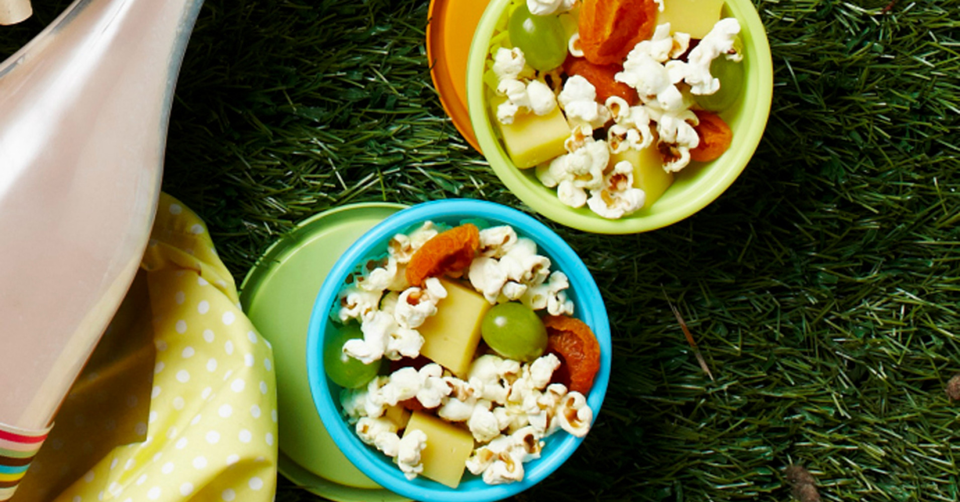 Pick 'N' Mix - Popcorn, fruit and Cheese Recipe | myfoodbook