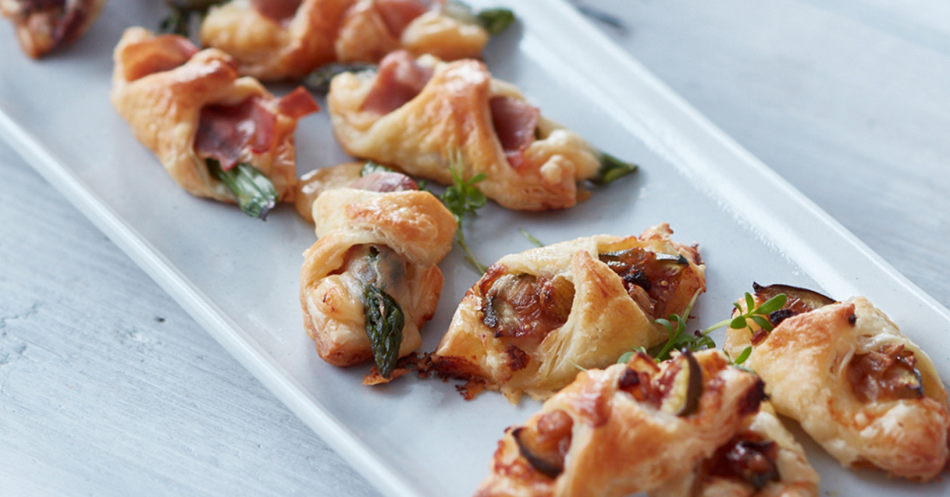 Mini Savoury Danishes: 3 ways Recipe | myfoodbook