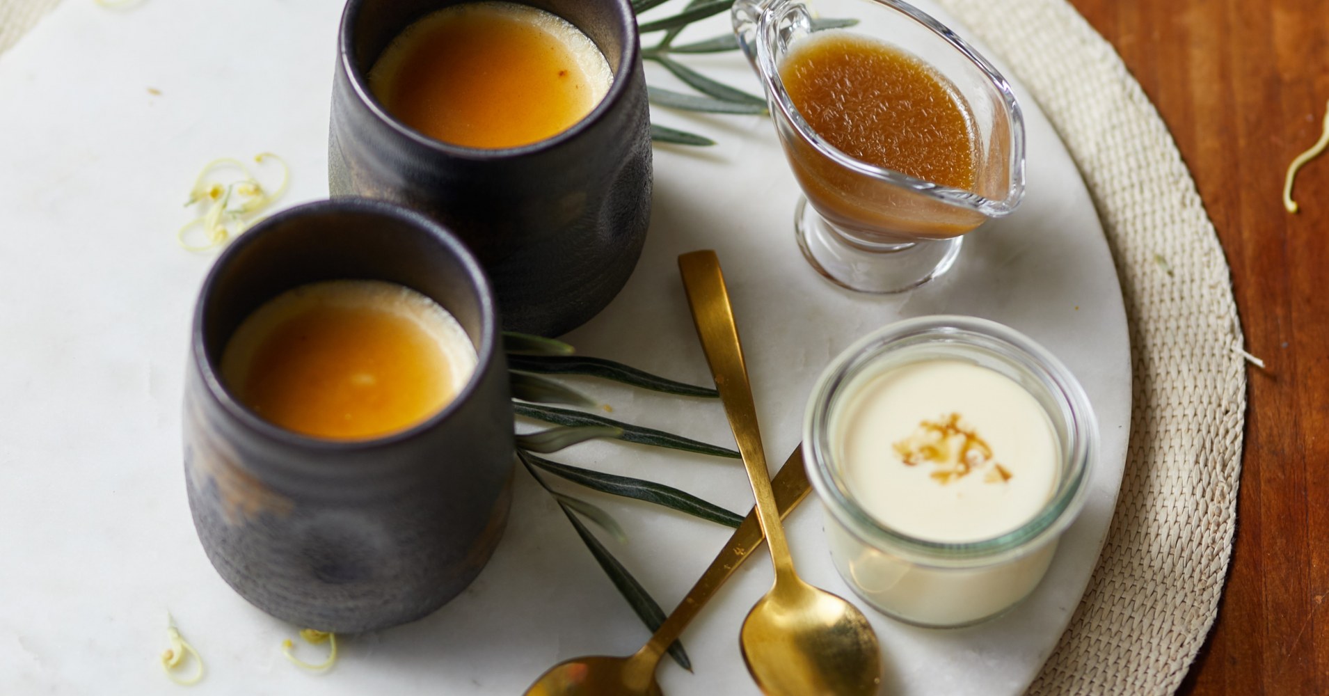 Toffee Panna Cotta Recipe | myfoodbook