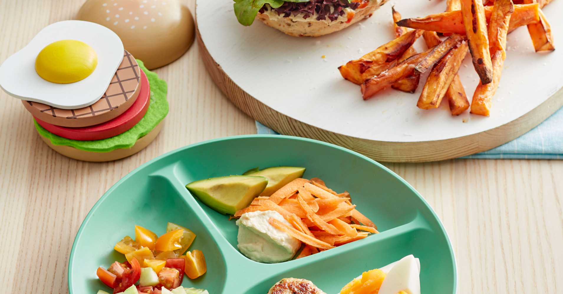 Turkey, Broccoli and Quinoa Burgers Recipe | myfoodbook | Kid-friendly turkey burger recipe
