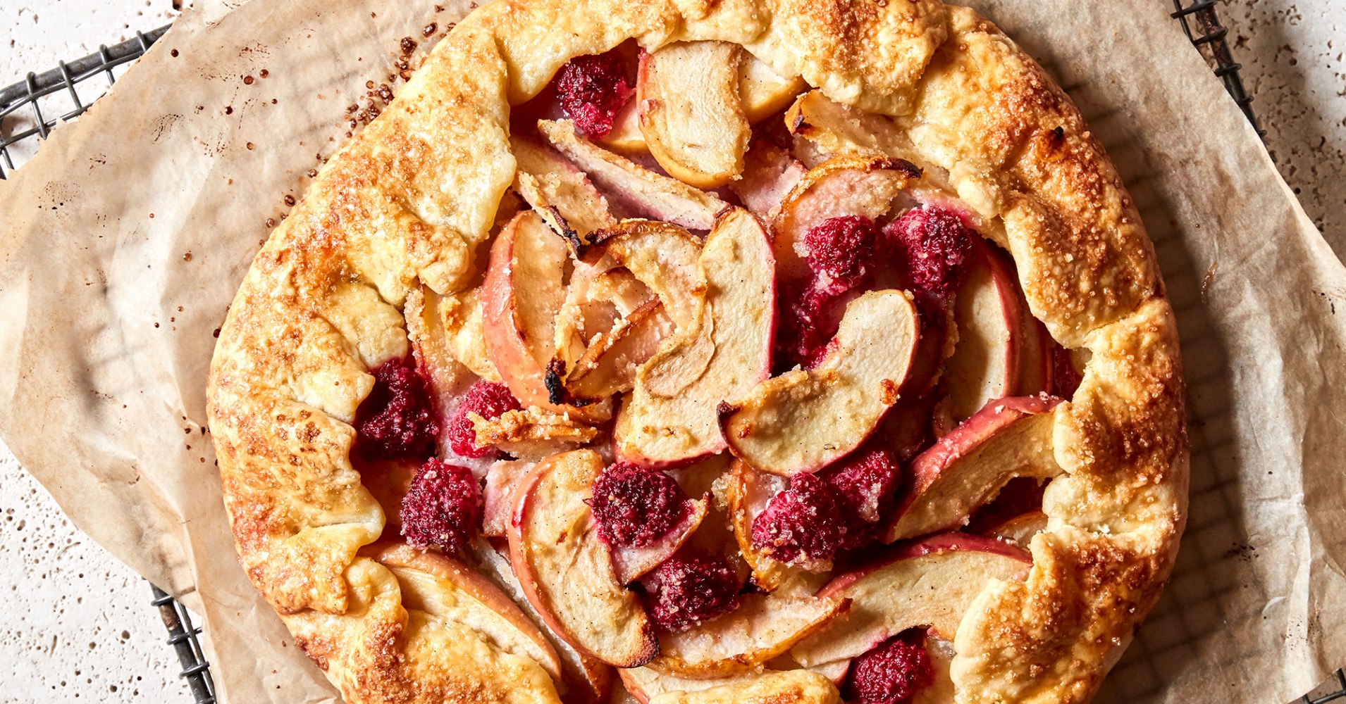 Golden Crostata with Winter Fruits Recipe | myfoodbook | How to make crostata pastry