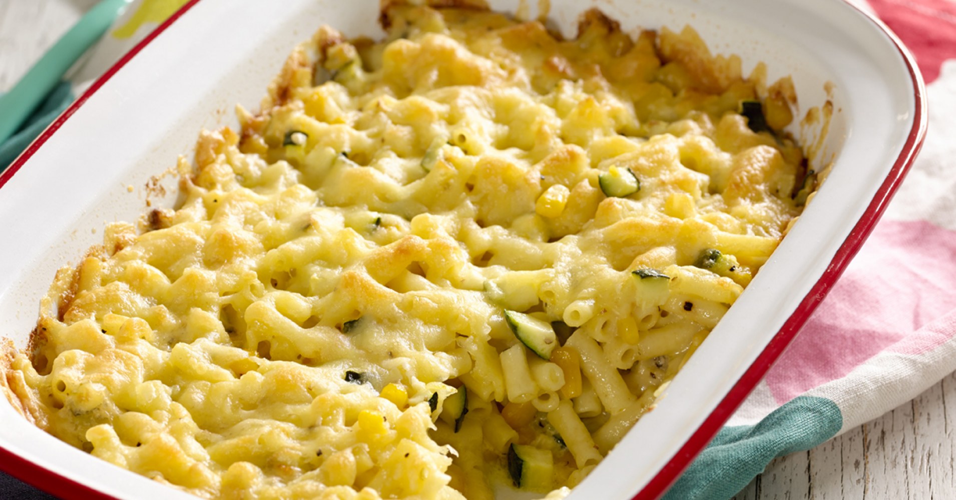 Quick Macaroni, Cheese and Veggie Bake Recipe | myfoodbook | Veggie ...