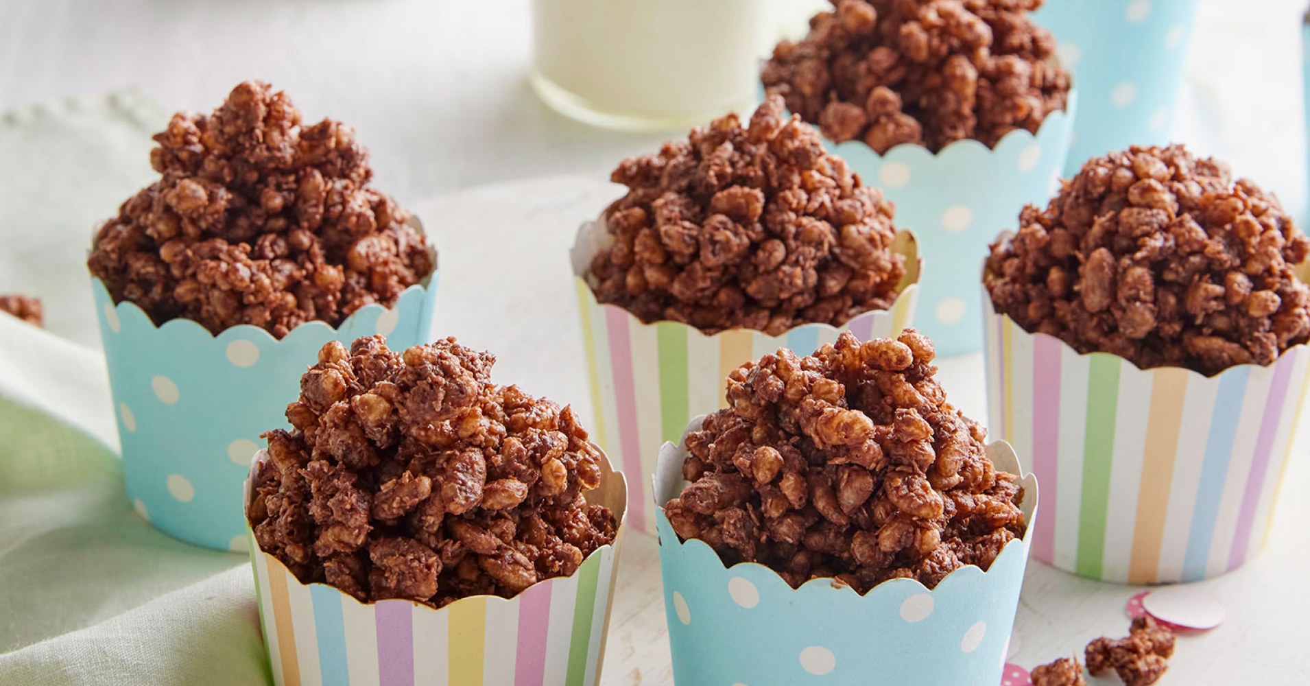 Chocolate Crackles (Less Sugar) Recipe | myfoodbook