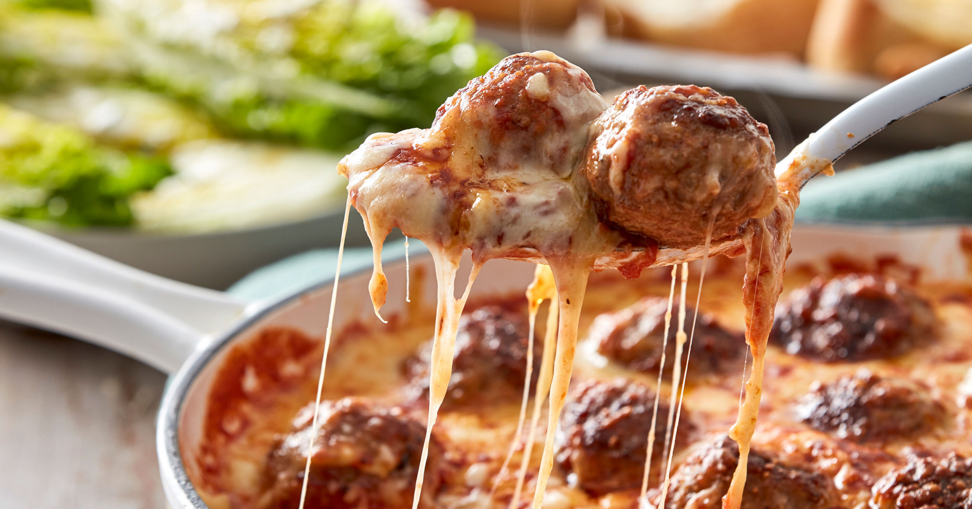 One-pan Meatball Parmigiana Recipe | myfoodbook | Easy Meatball Parmigiana