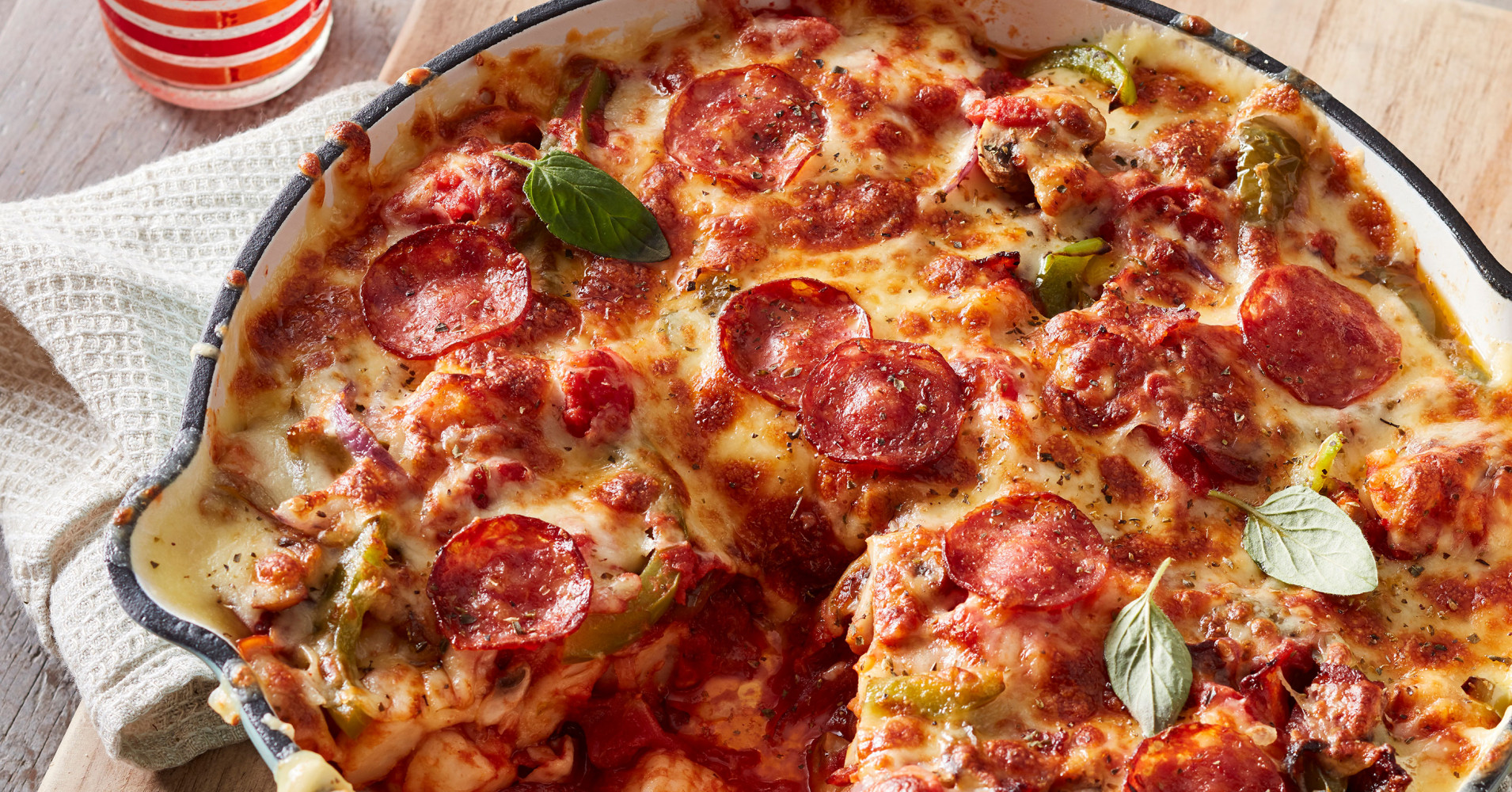 30-minute Pizza Pasta Bake | myfoodbook