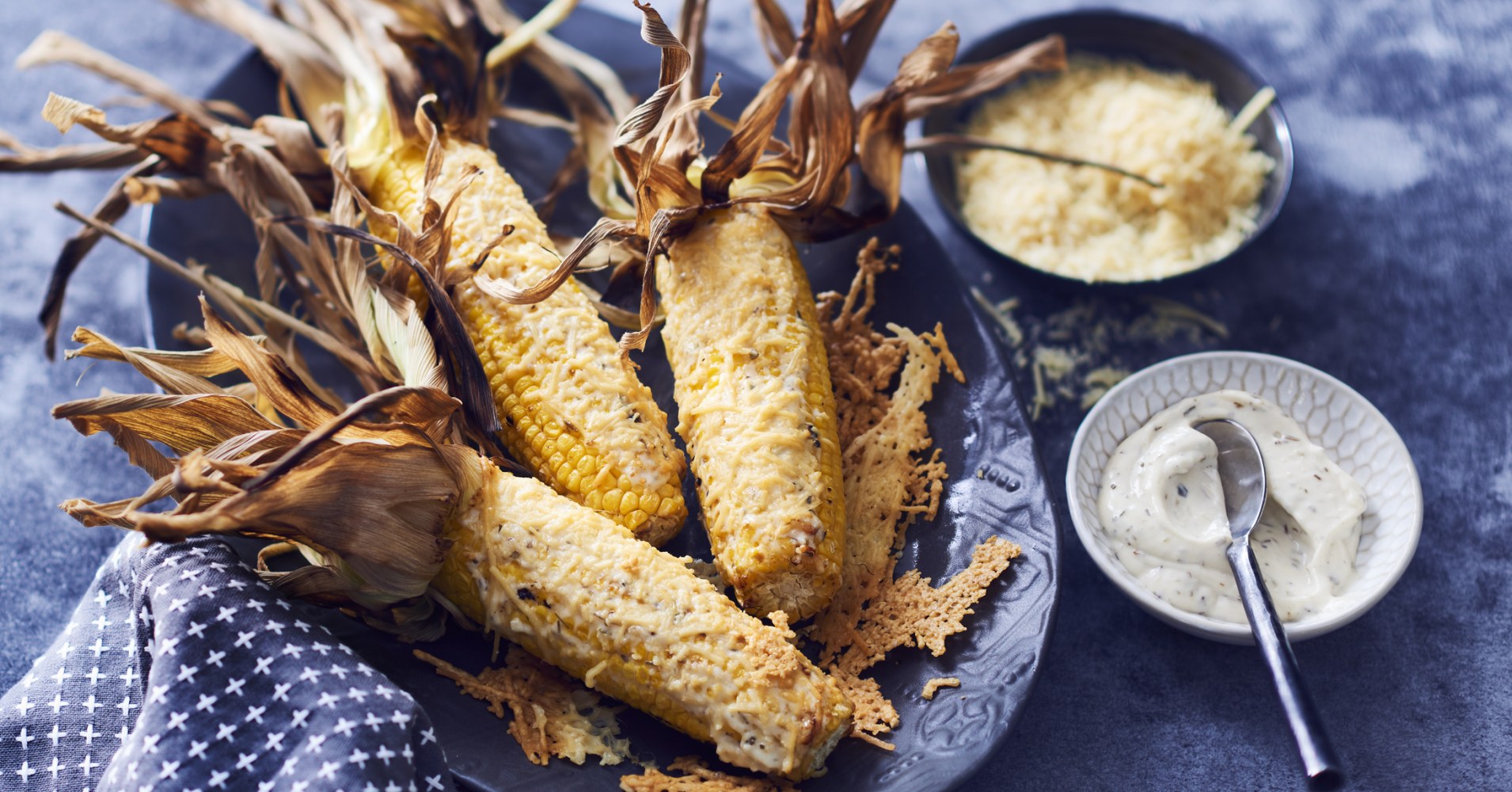 Herbed BBQ Corn Recipe | myfoodbook
