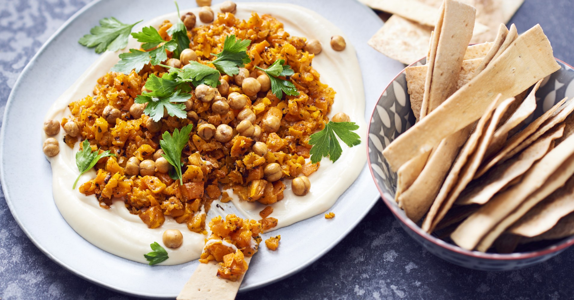 Deconstructed Hummus Recipe | myfoodbook | The best hummus