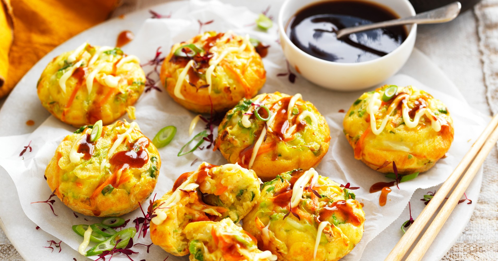 Pie Maker Okonomiyaki (Japanese Savoury Pancake) Recipe | myfoodbook