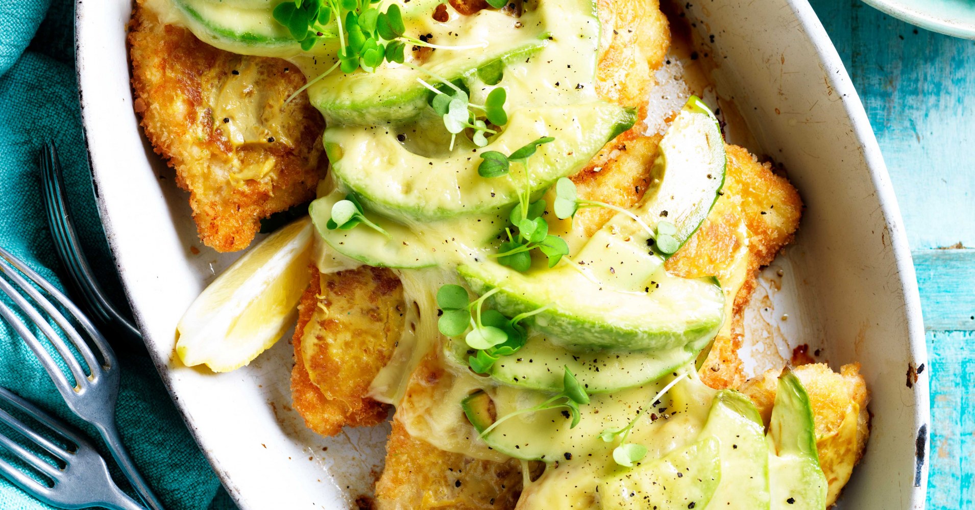 Chicken Parmigiana Recipe | myfoodbook | Avocado and chicken dinner recipe