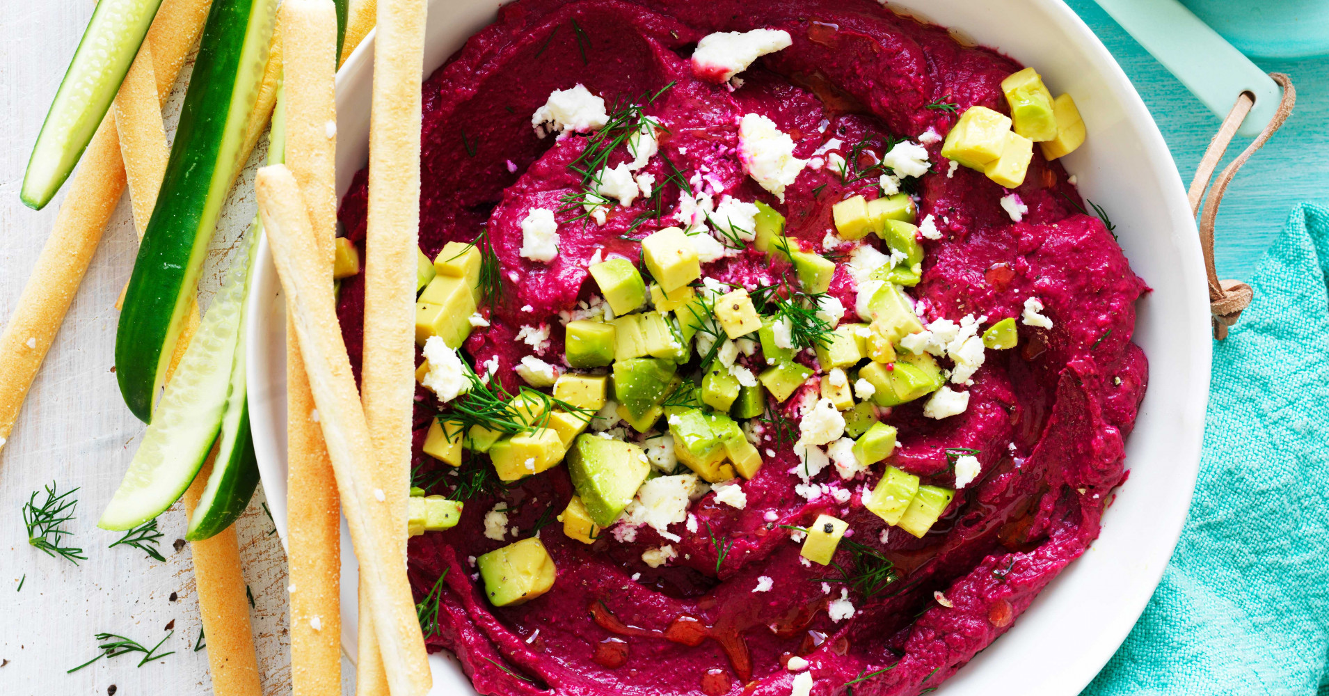 Avocado Beetroot Dip Recipe | myfoodbook | Raw vegan beetroot dip recipe