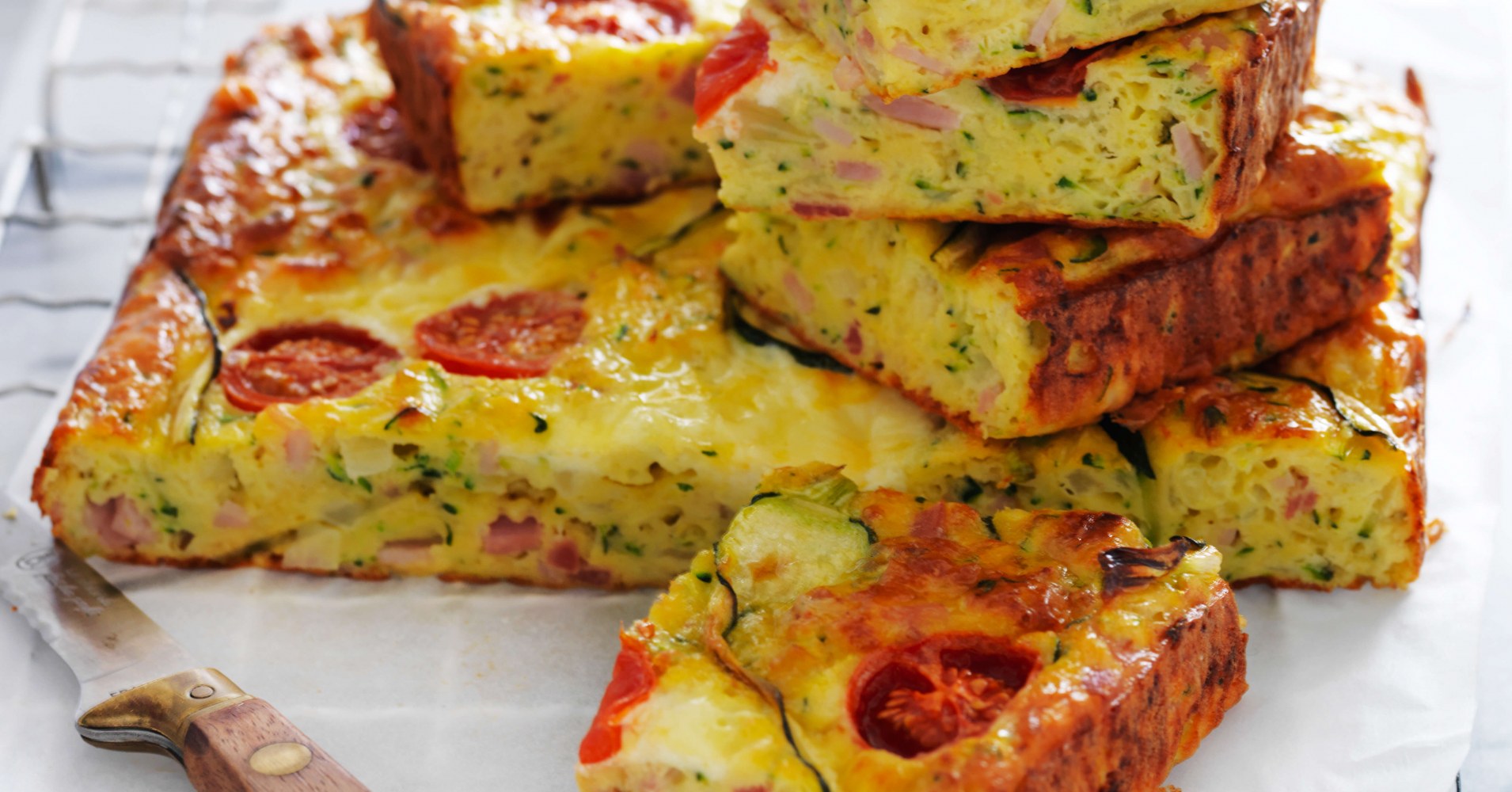 Zucchini slice