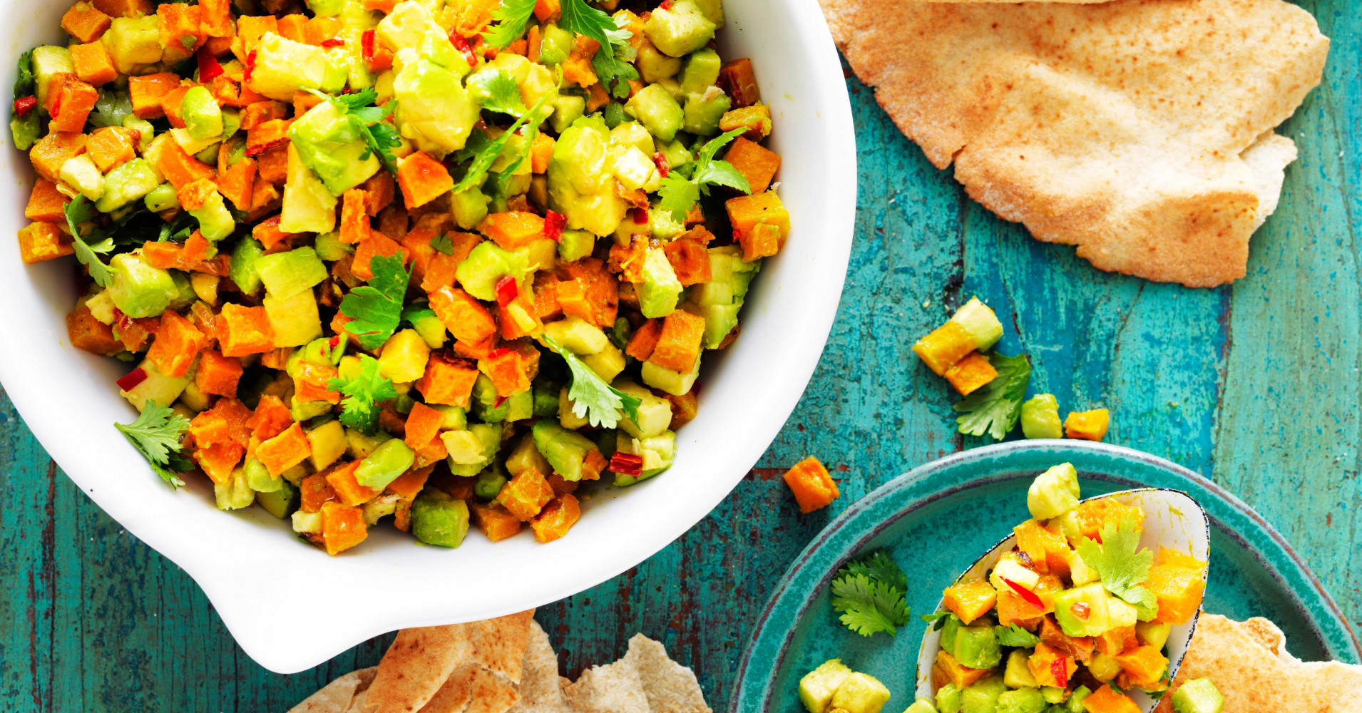 Avocado Pumpkin Salsa Recipe | myfoodbook | How to make avocado salsa