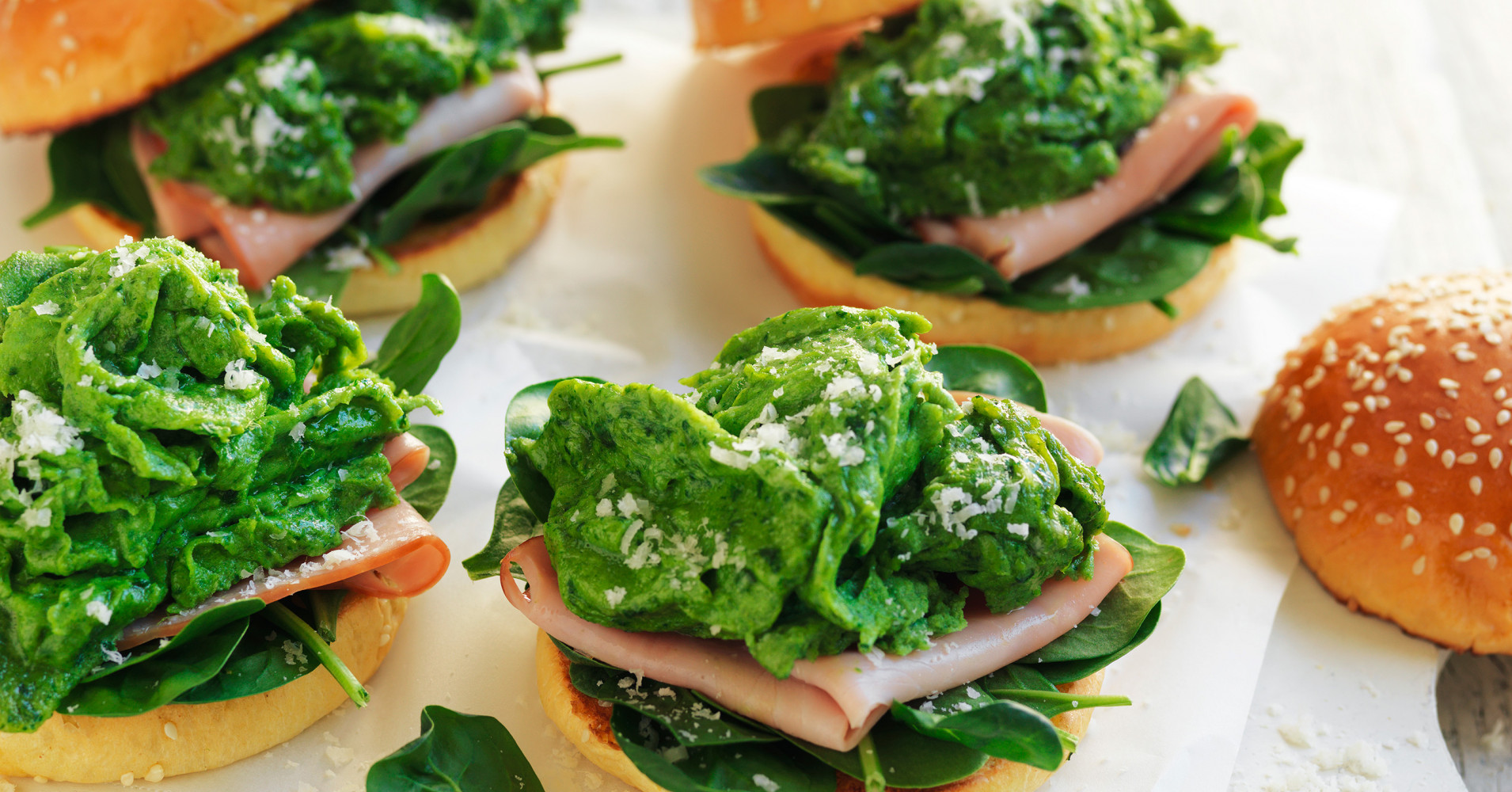 Green eggs & ham Recipe | myfoodbook