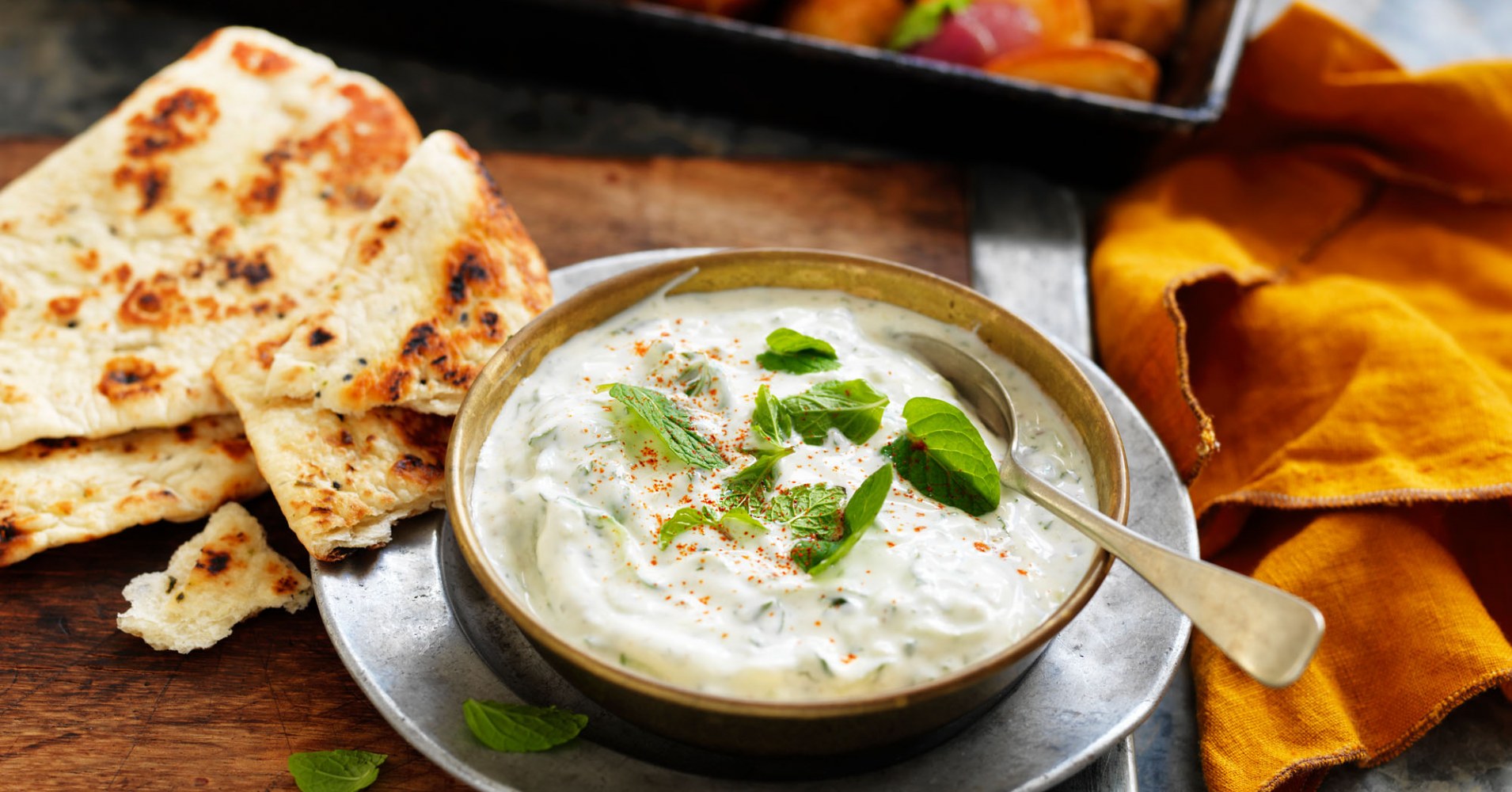 Cucumber and Mint Raita Recipe | myfoodbook