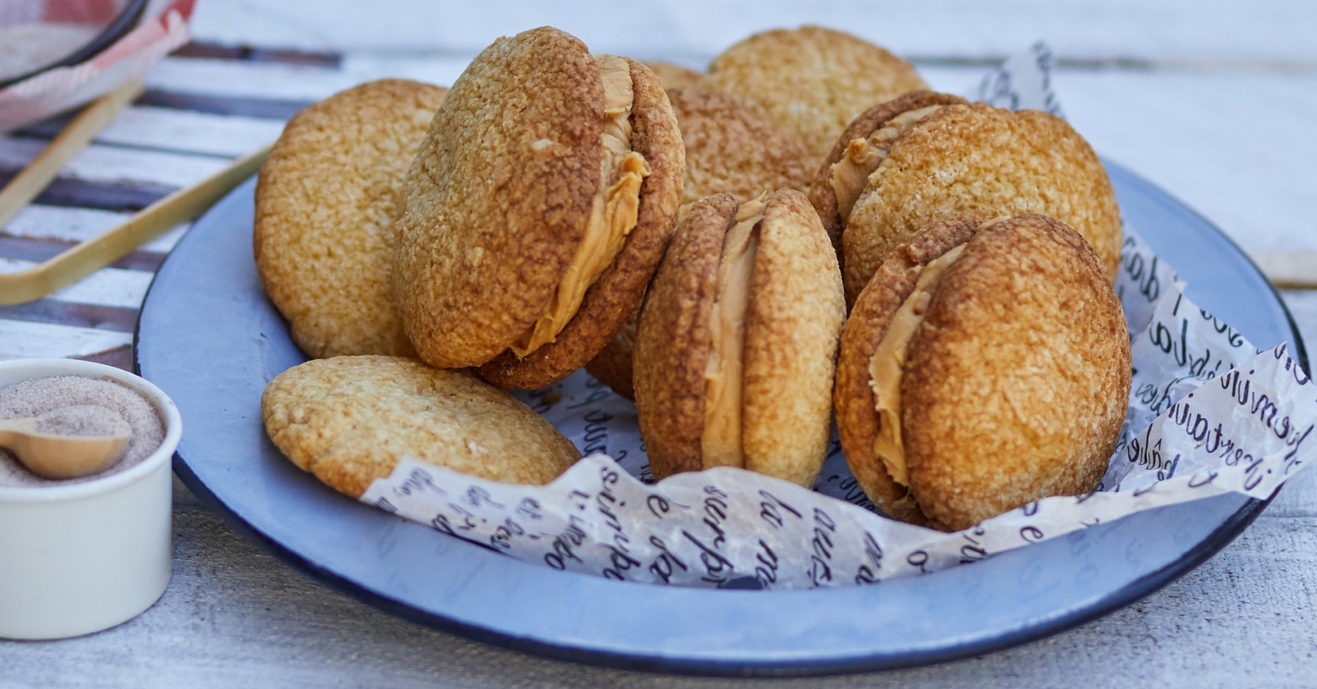 Peanut Butter Sandwich Cookies Recipe | myfoodbook