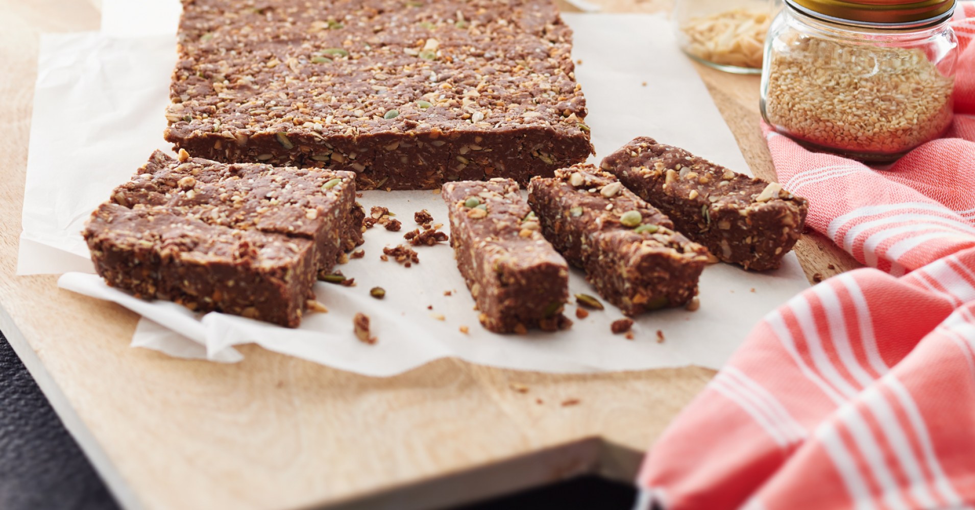 Peanut Butter Energy Bars Recipe | myfoodbook