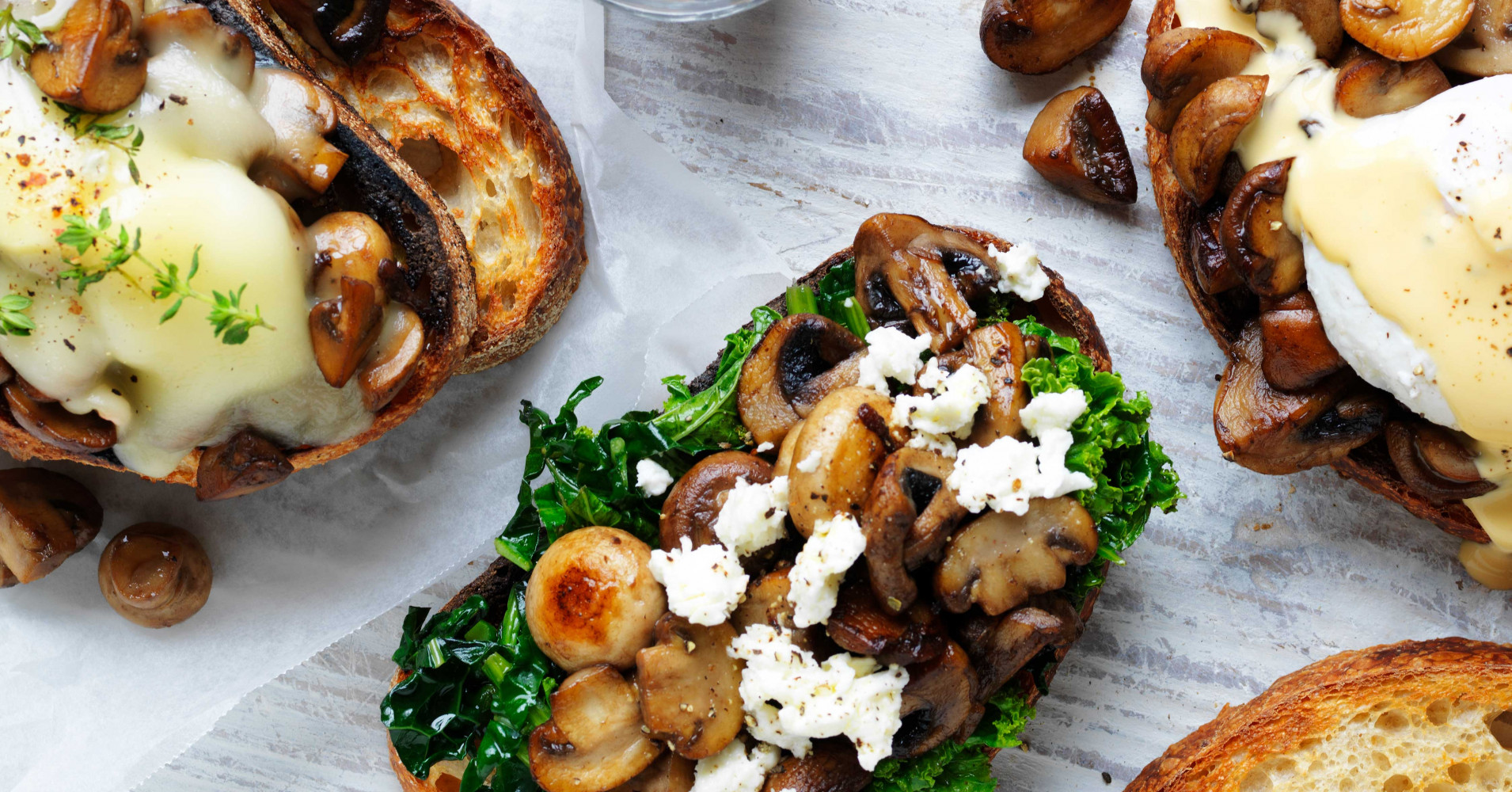 Sautéed Mushrooms on Sourdough 3 ways Recipe | myfoodbook | How to cook ...