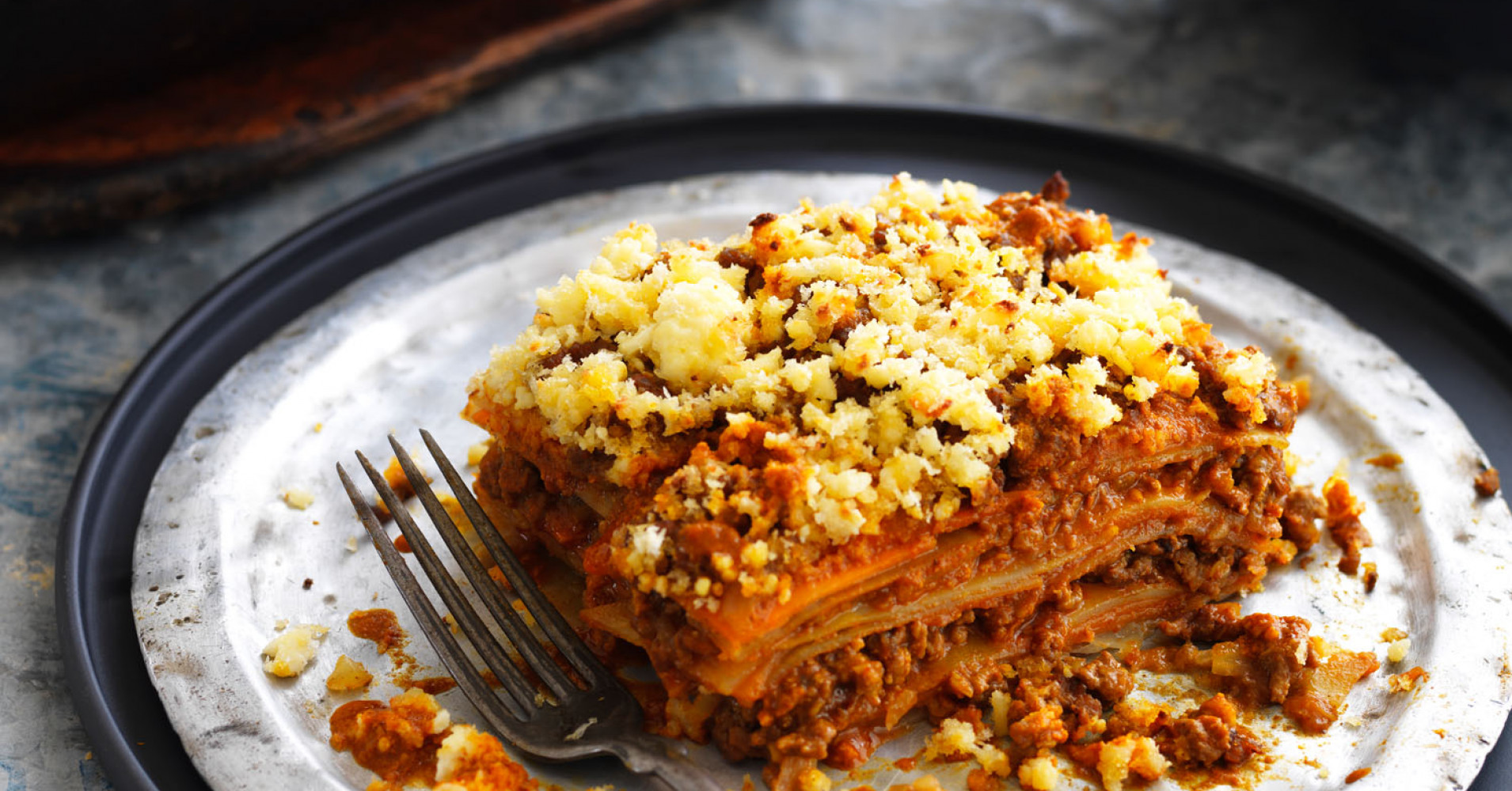 Beef Mince Rogan Josh Potato Bake Recipe | myfoodbook