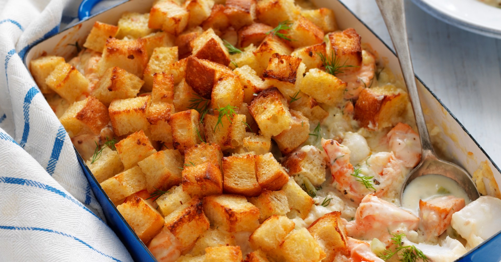 Seafood Mornay Recipe | myfoodbook | How to make seafood mornay