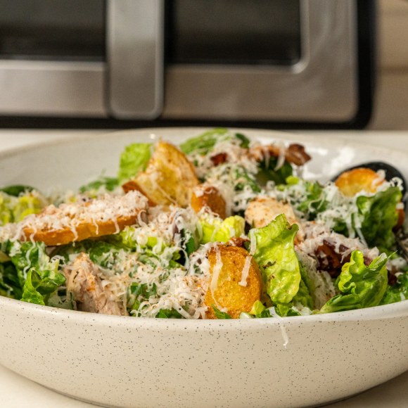 Street BBQ Air Fryer Chicken Caesar Salad