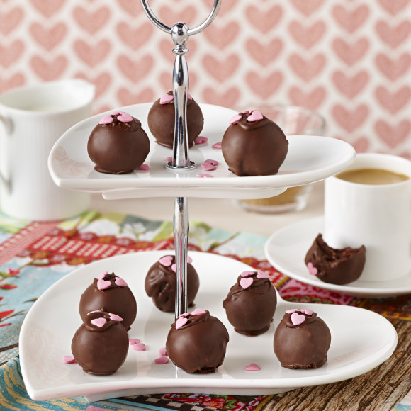 Cherry Ripe Truffles