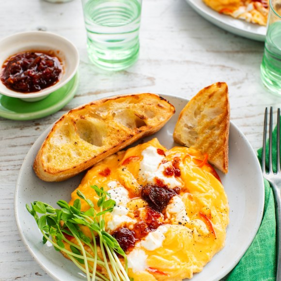 Chilli Scrambled Eggs