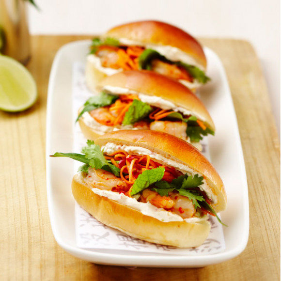 Prawn and Lime Sliders recipe