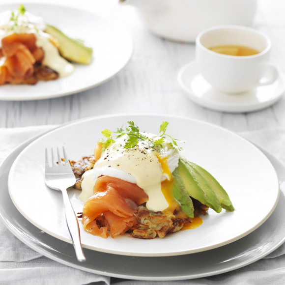 Poached Egg with Smoked Salmon and Avocado