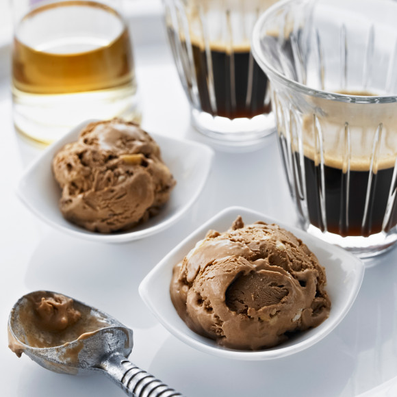 Roasted Hazelnut Ice Cream Affogato