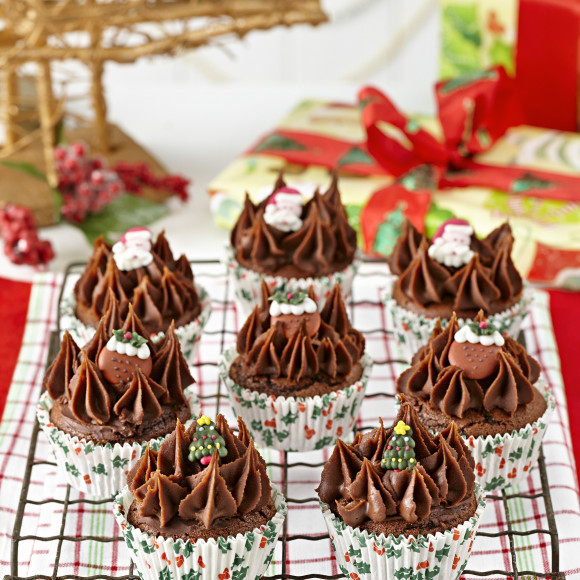 Chocolate Chip Christmas Cupcakes Recipes
