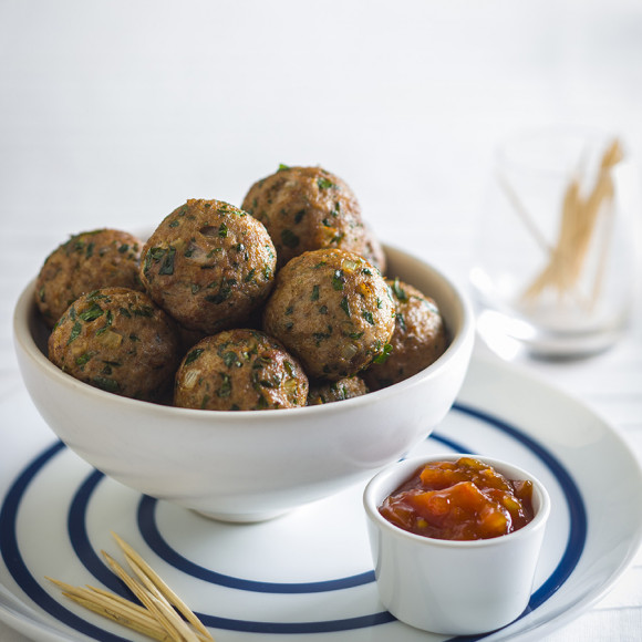 Turkey Meatballs Recipe | myfoodbook | Healthy turkey ...