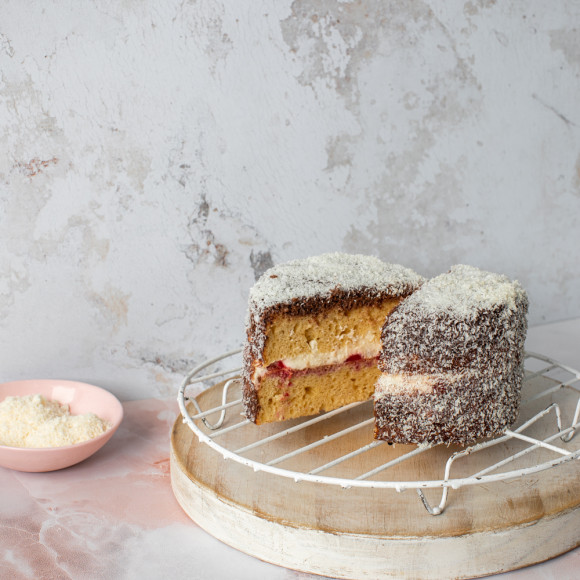 Lamington Layer Cake