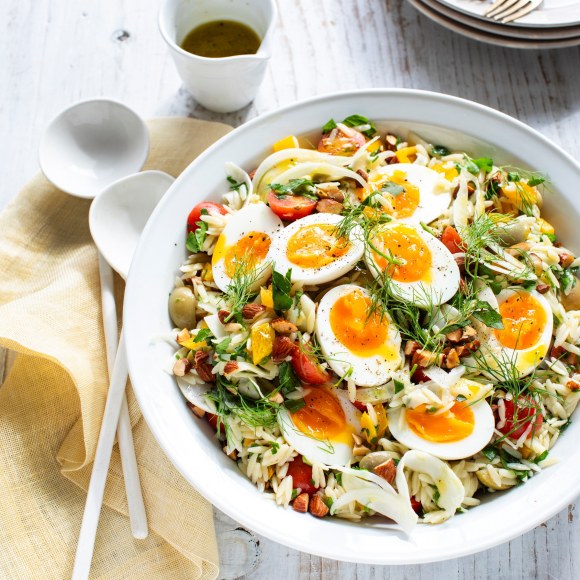 Mediterranean Risoni Salad