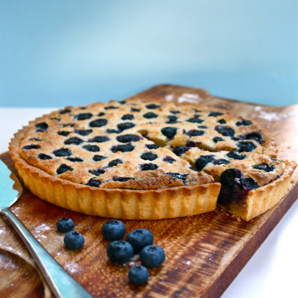 Blueberry & Almond Tart