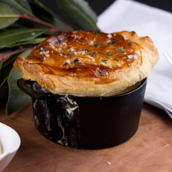 Individual Scallop Pies