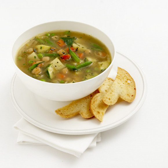 Vegetable & Chickpea Soup