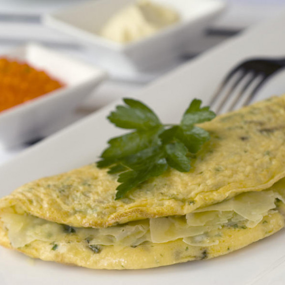 Herb omelette recipe