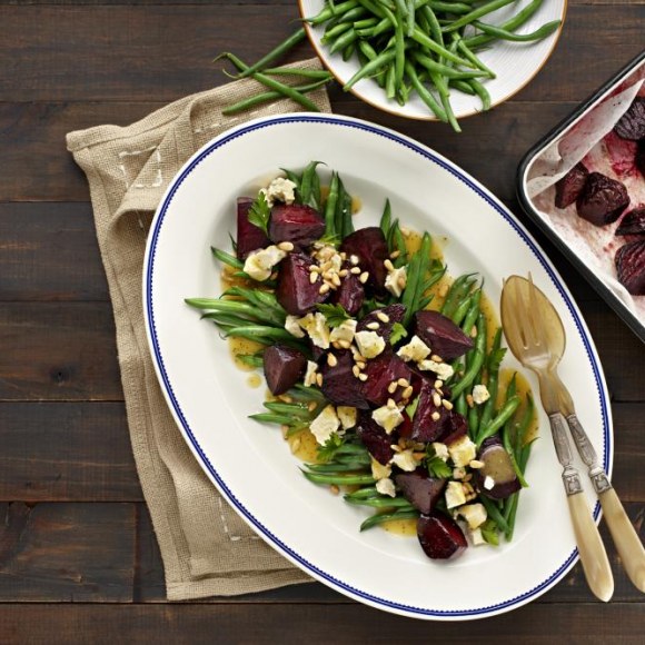 Roasted Beetroot, Feta & Macadamia Salad