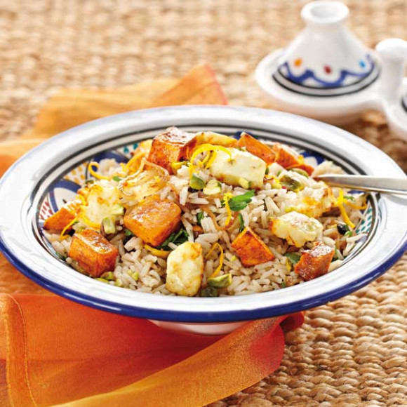 Moroccan Sweet Potato And Baked PHILLY Pilaf