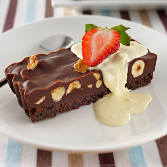Chocolate Hazelnut Tart