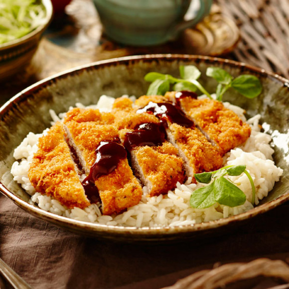 Japanese Pork Katsu with Homemade Sauce Recipe | myfoodbook