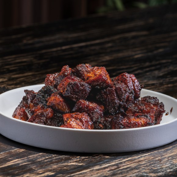 Carolina BBQ Pork Belly Burnt Ends